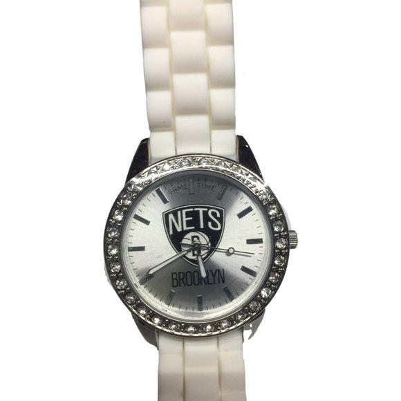 Game Time Jewelry - NIB Women's Brooklyn Nets Stainless Steel Watch